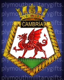 HMS Cambria Magnet